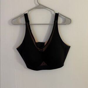 HONEYLOVE  CLOUDFUSE BRA Black Seamless Women's Bra. SIZE XL. Removable pads